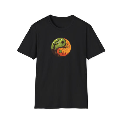 Season Trees Yin Yang T-Shirt