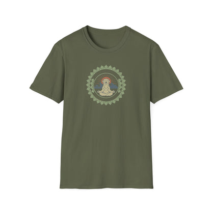 Lotus Pose Dog T-Shirt