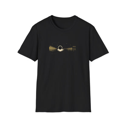 Trees & Moonlight Guitar T-Shirt