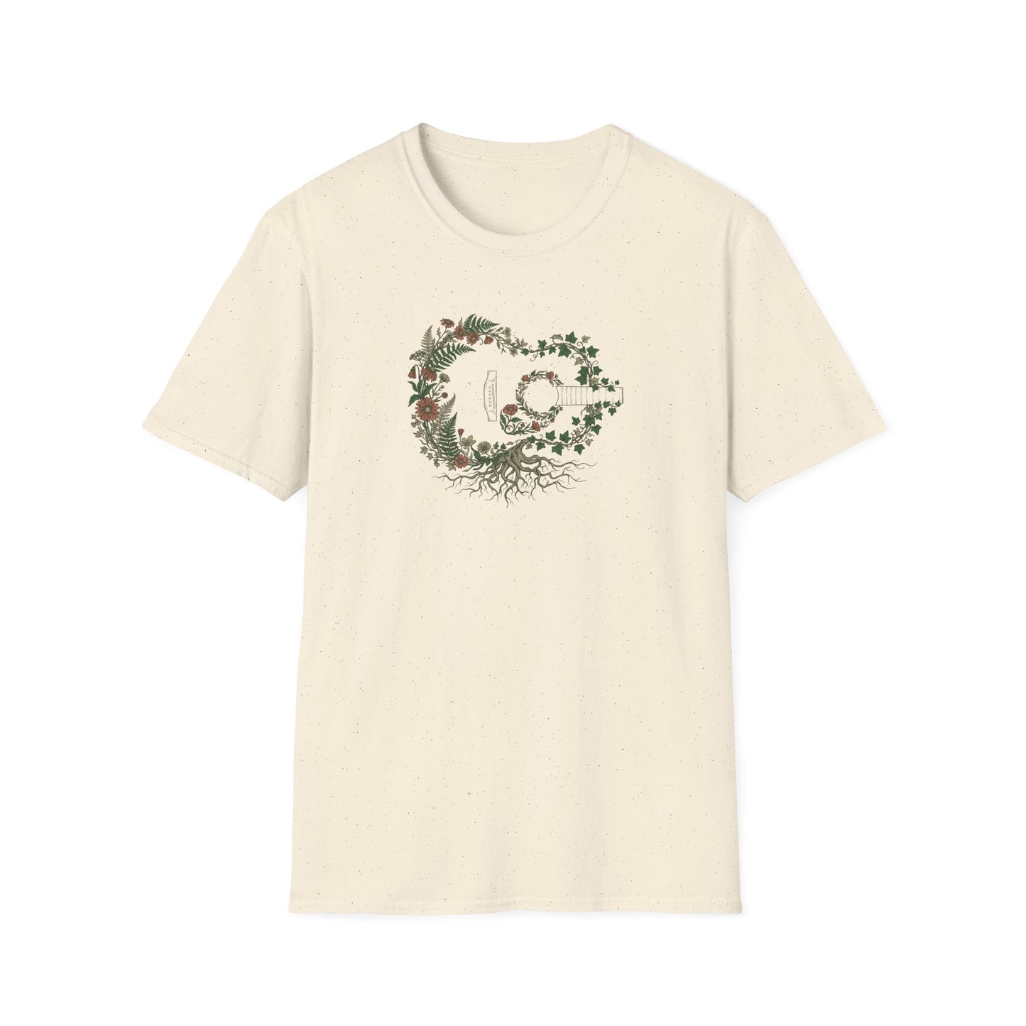 Floral Guitar T-Shirt