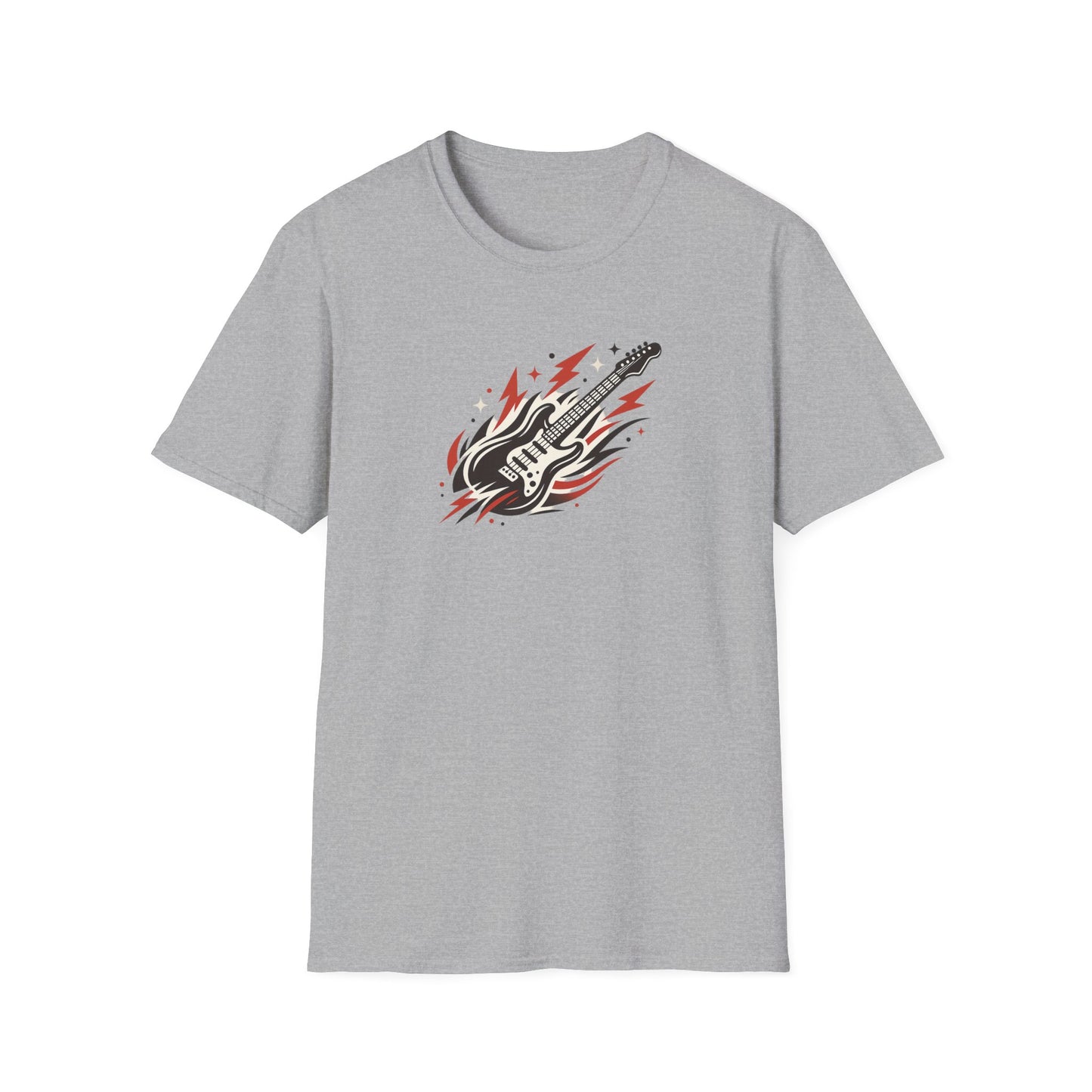Lightning Guitar T-Shirt