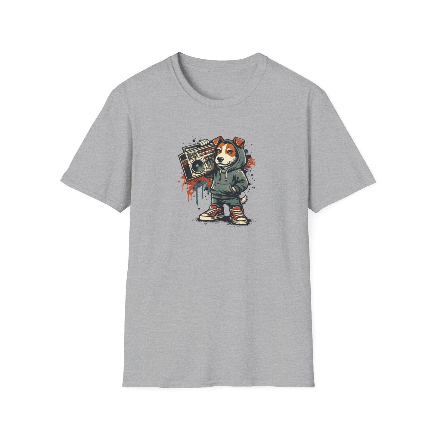 Boombox Dog T-Shirt