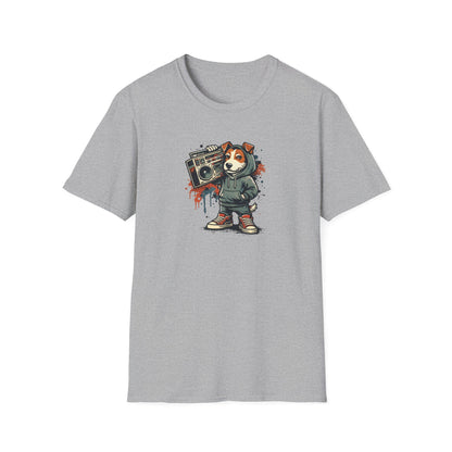 Boombox Dog T-Shirt
