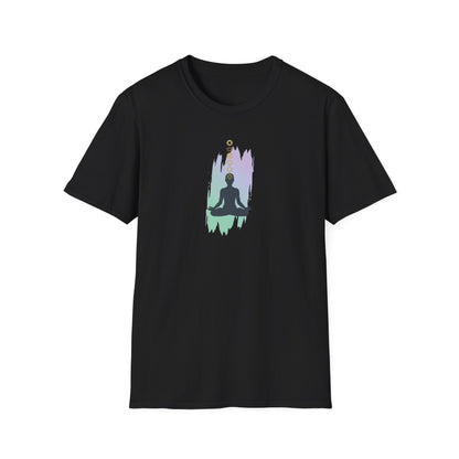 Paint Lotus Pose Chakras T-Shirt
