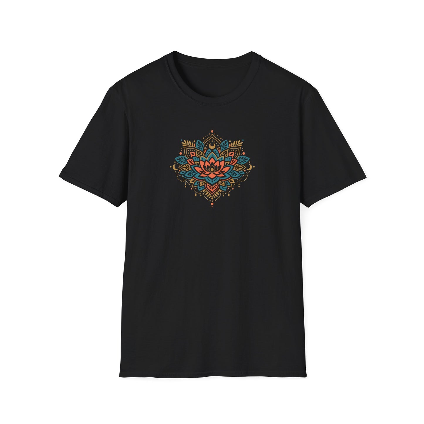 Colorful Lotus Flower T-Shirt