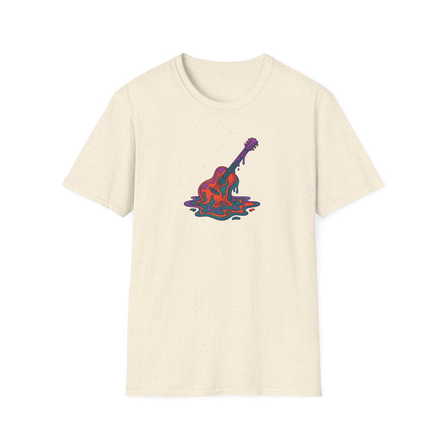 Melting Acoustic Guitar T-Shirt