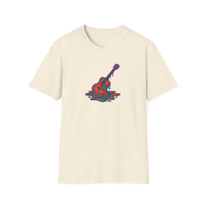 Melting Acoustic Guitar T-Shirt