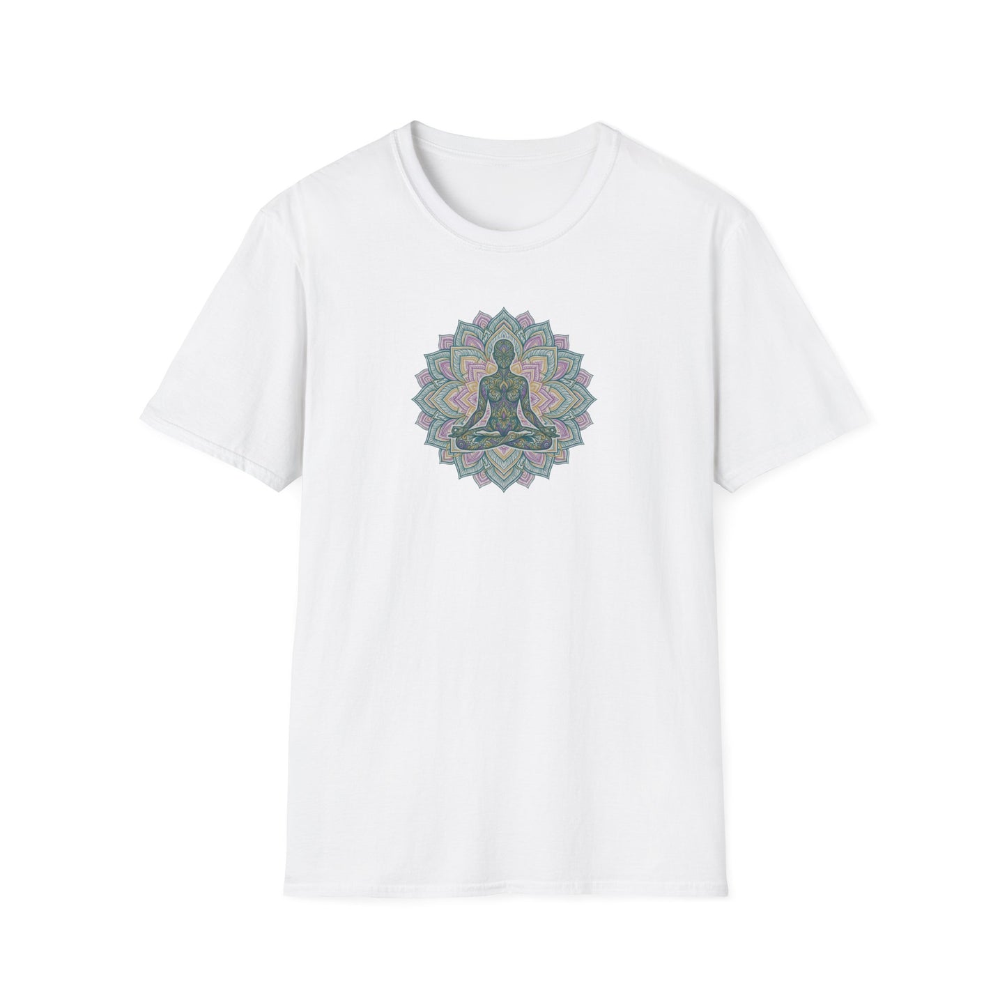 Lotus Pose Mandala T-Shirt