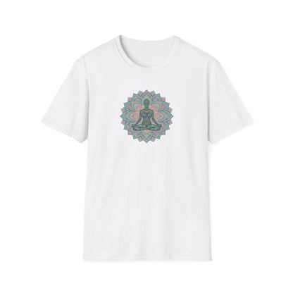 Lotus Pose Mandala T-Shirt
