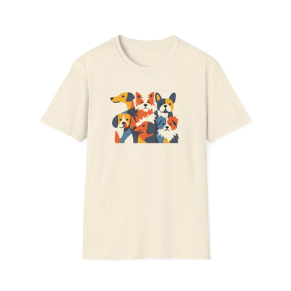 Abstract Dog Group T-Shirt