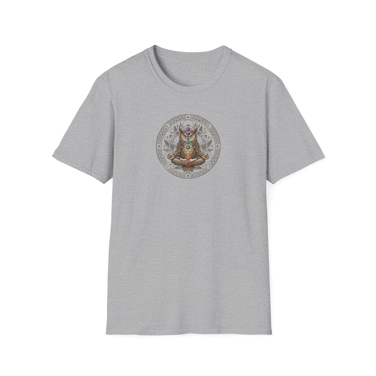 Chakra Alignment Owl T-Shirt