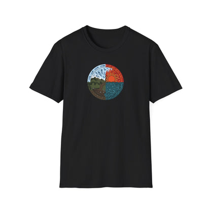 Four Elements Nature Quadrant T-Shirt