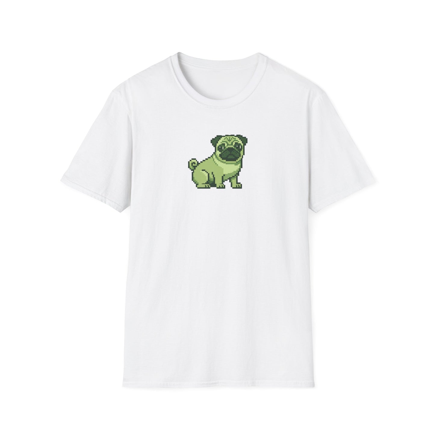 8-Bit Pug Puppy T-Shirt