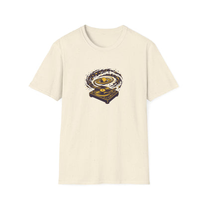 Retro Galaxy Turntable T-Shirt