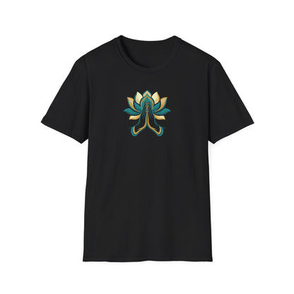 Lotus Flower and Hands T-Shirt