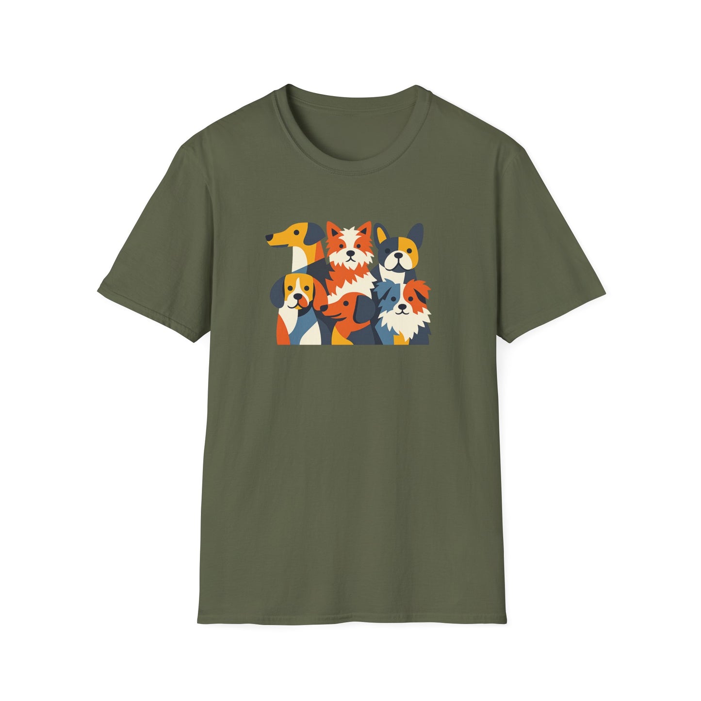 Abstract Dog Group T-Shirt