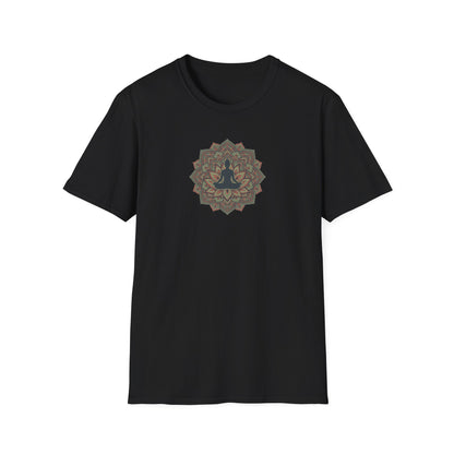 Lotus Silhouette Mandala T-Shirt