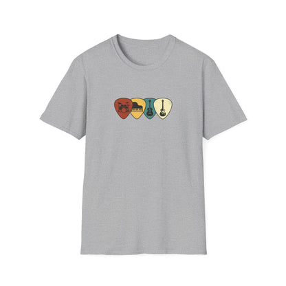 Retro Guitar Picks T-Shirt
