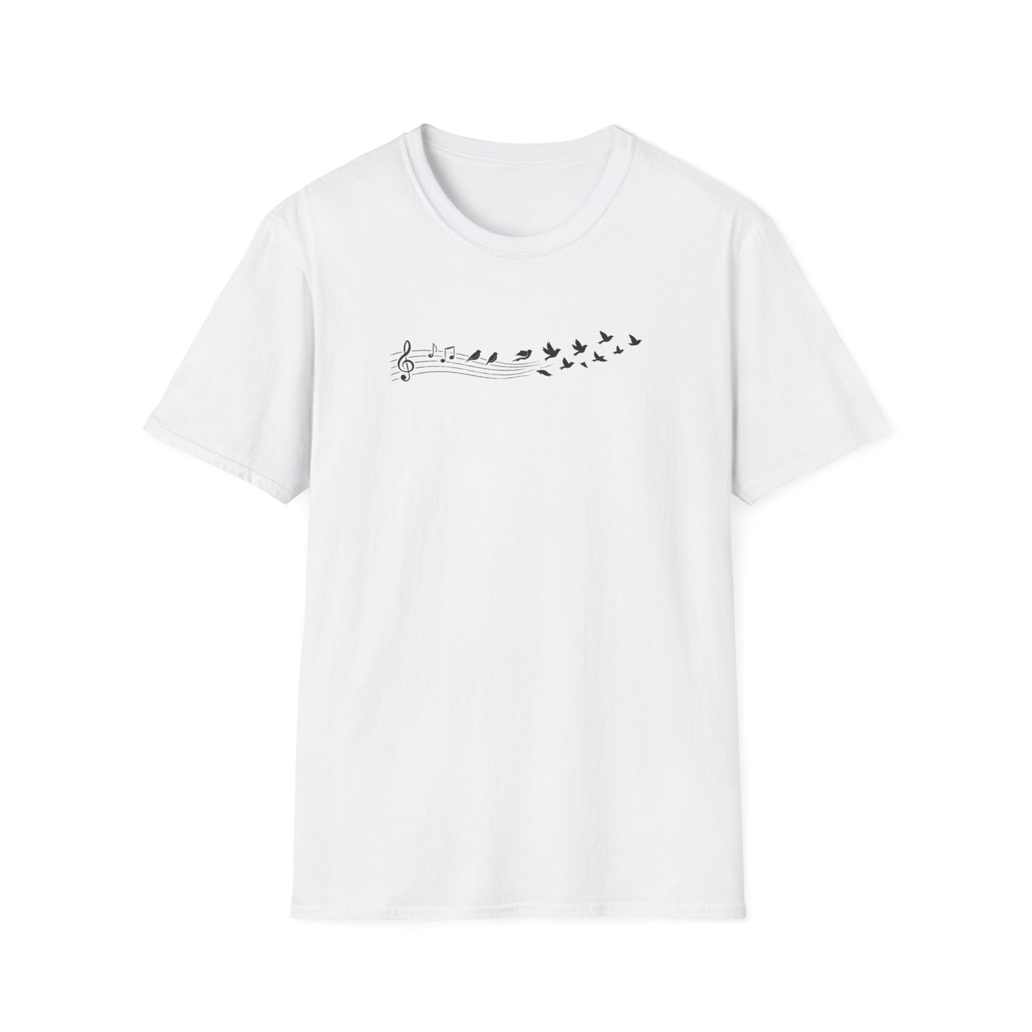 Birds & Music Notes T-Shirt
