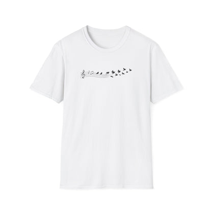 Birds & Music Notes T-Shirt