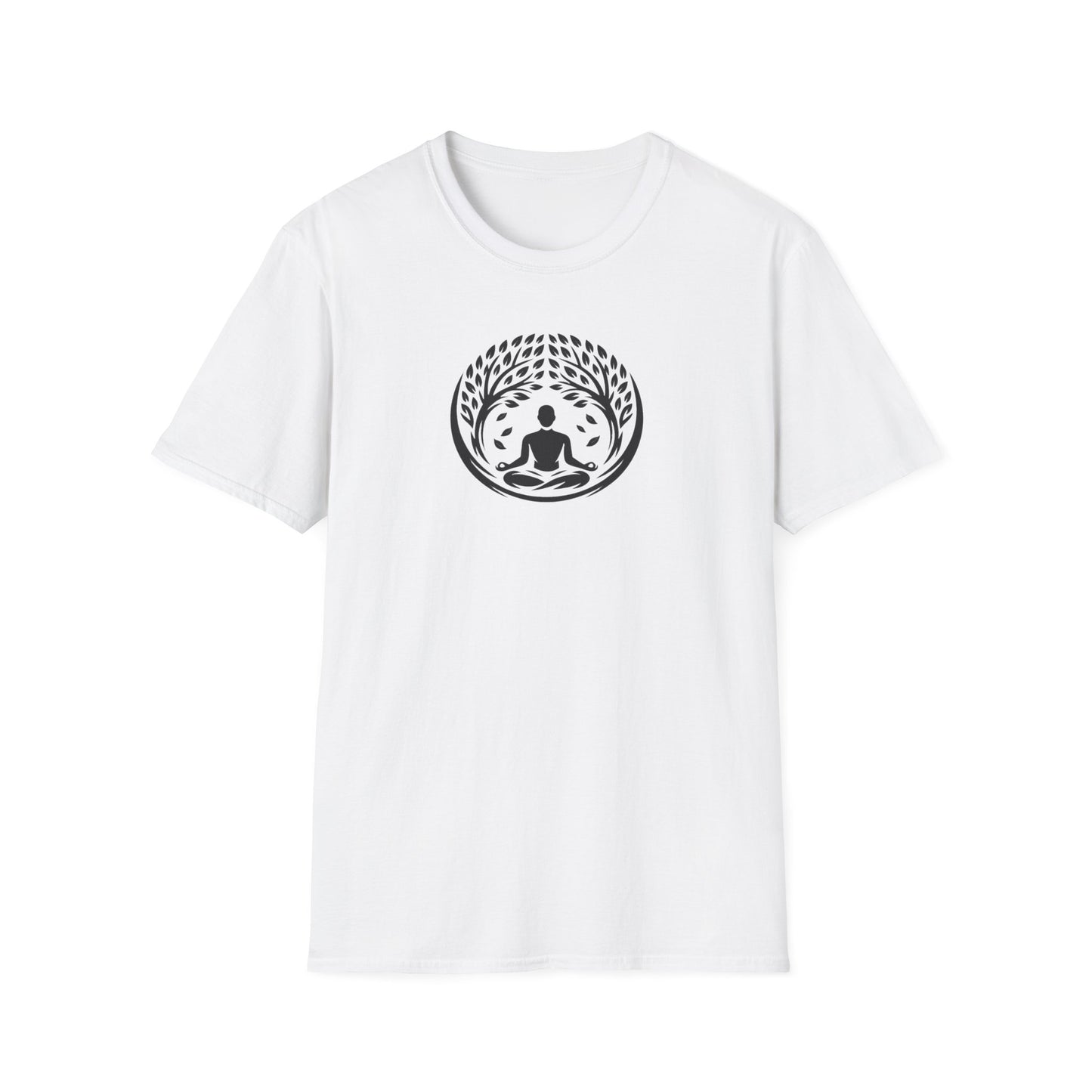 Leaves and Trees Lotus Pose T-Shirt