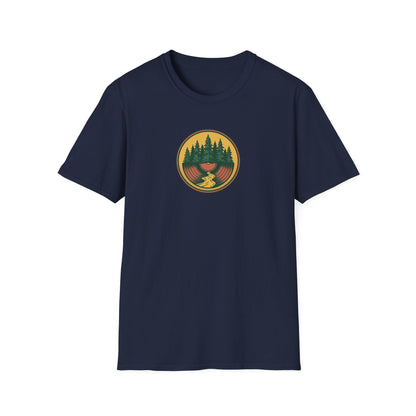 Retro Nature Vinyl T-Shirt