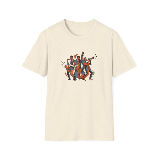 Geometric Jazz Trio T-Shirt