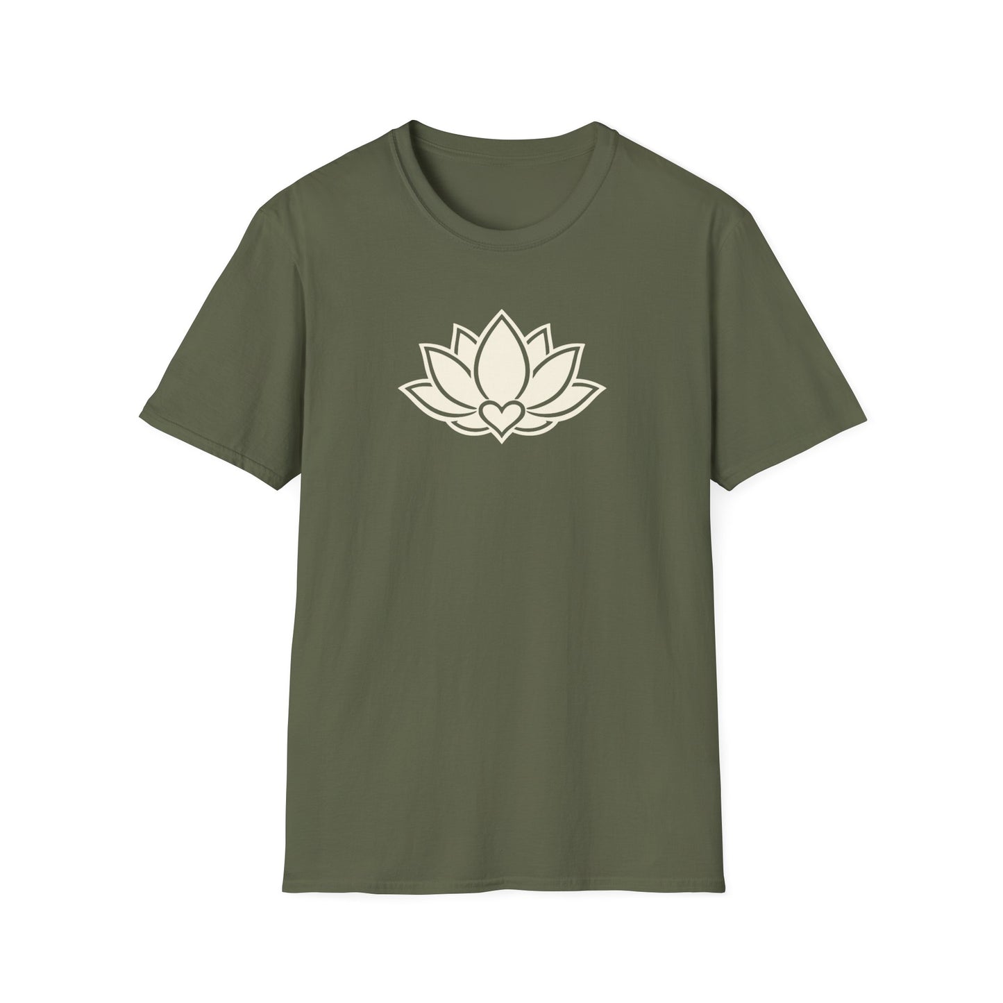 Minimalist Lotus Flower T-Shirt