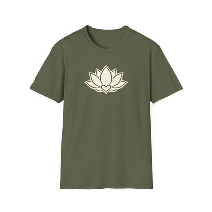 Minimalist Lotus Flower T-Shirt