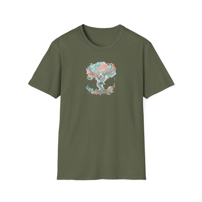 Watercolor Tree Pose Expression T-Shirt