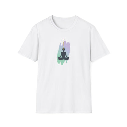 Paint Lotus Pose Chakras T-Shirt