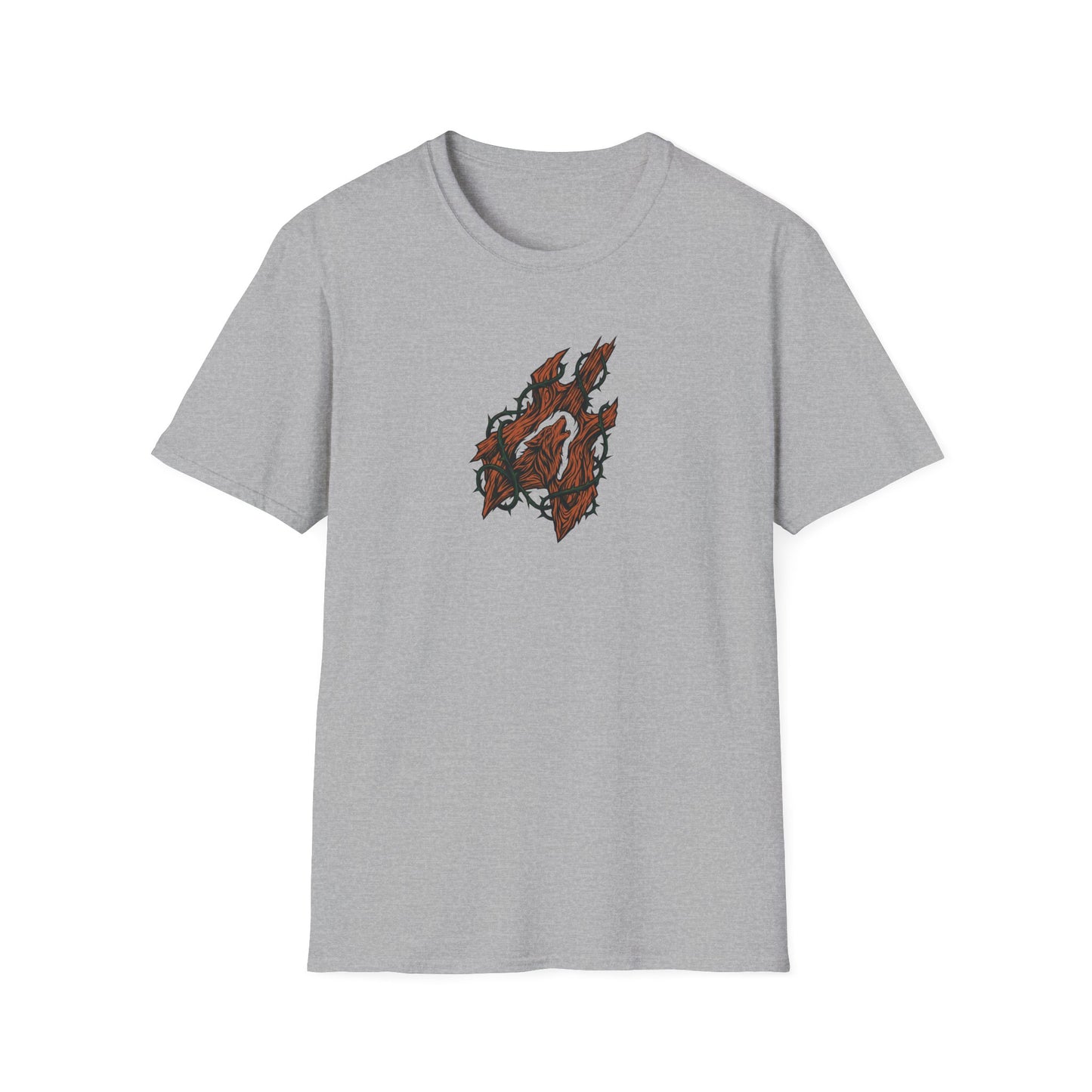 Wood Wolf Guitar T-Shirt
