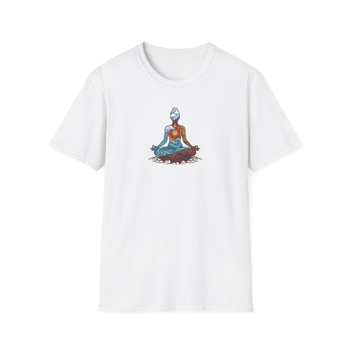 Inner Four Elements Lotus Pose T-Shirt