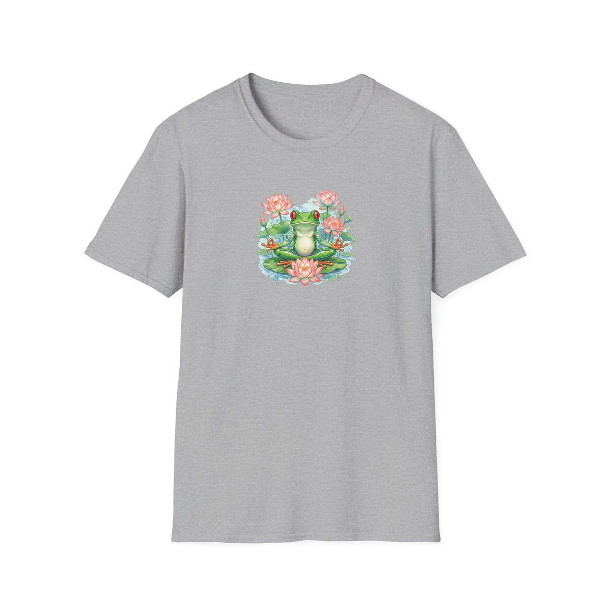 Watercolor Zen Tree Frog T-Shirt