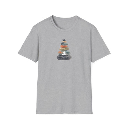 Watercolor Zen Stones T-Shirt