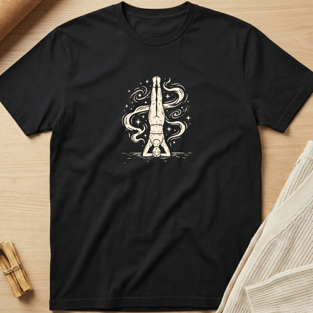 Cosmic Flow Headstand T-Shirt