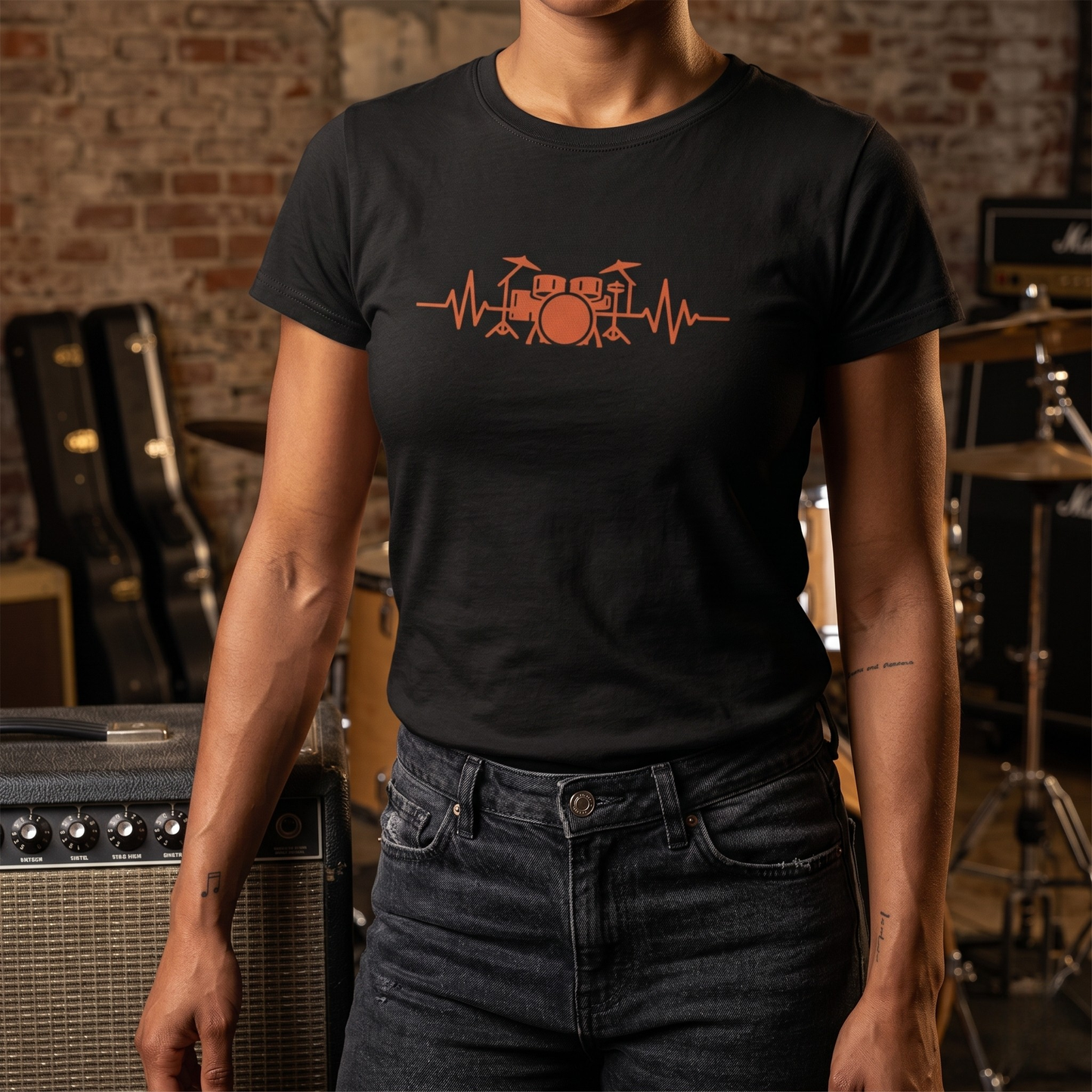 Heartbeat Drums T-Shirt
