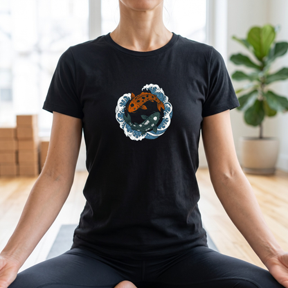 Sea Koi Yin Yang T-Shirt