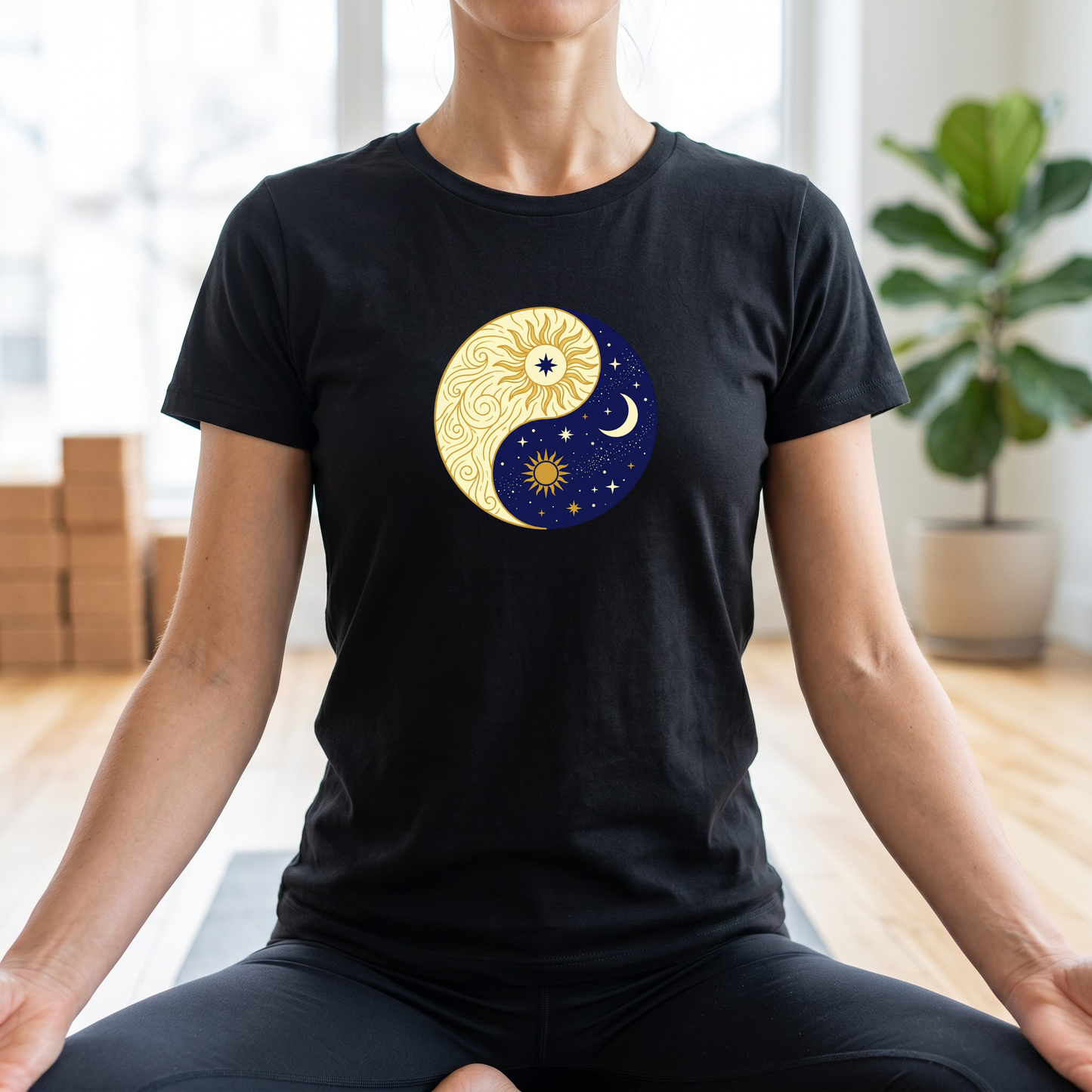 Day & Night Yin Yang T-Shirt