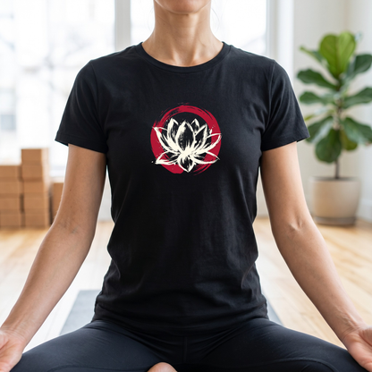 Paint Lotus Flower T-Shirt