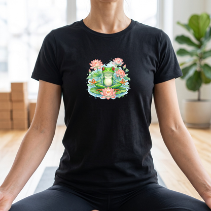 Watercolor Zen Tree Frog T-Shirt