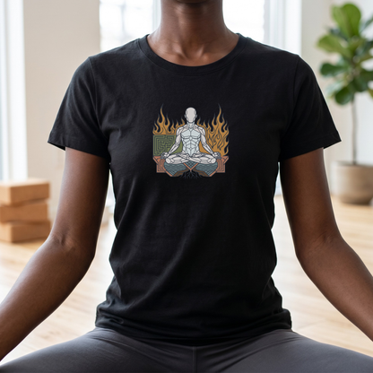 Polygon Four Elements Lotus Pose T-Shirt