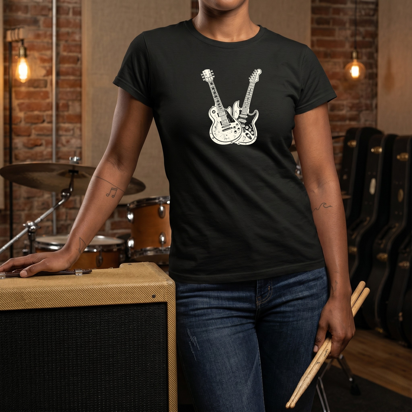 Classic Six-String Duo T-Shirt