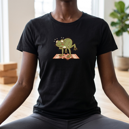 Trying My Best Yoga Frog T-Shirt