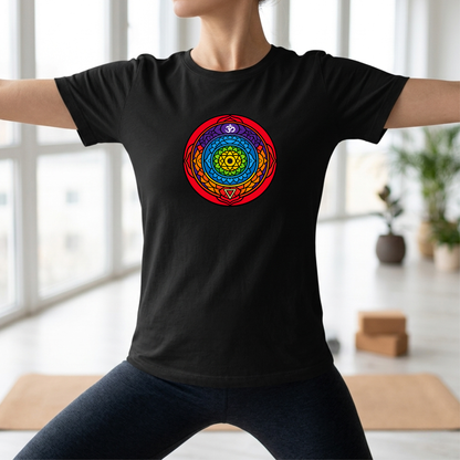 Vibrant Chakra Mandala T-Shirt