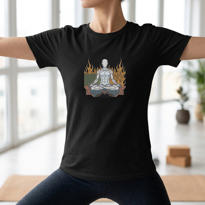 Polygon Four Elements Lotus Pose T-Shirt