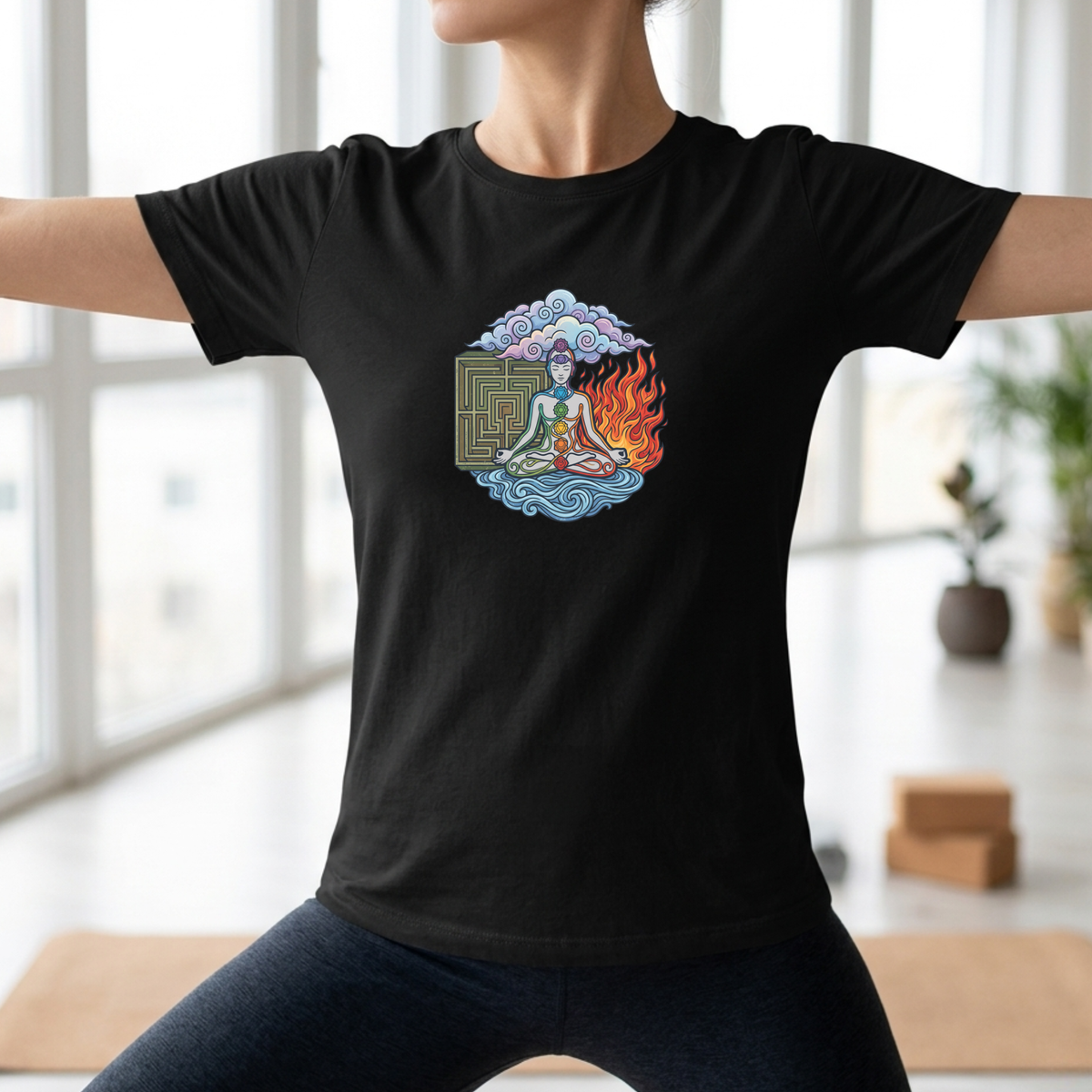 Four Element Chakras T-Shirt