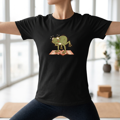 Trying My Best Yoga Frog T-Shirt