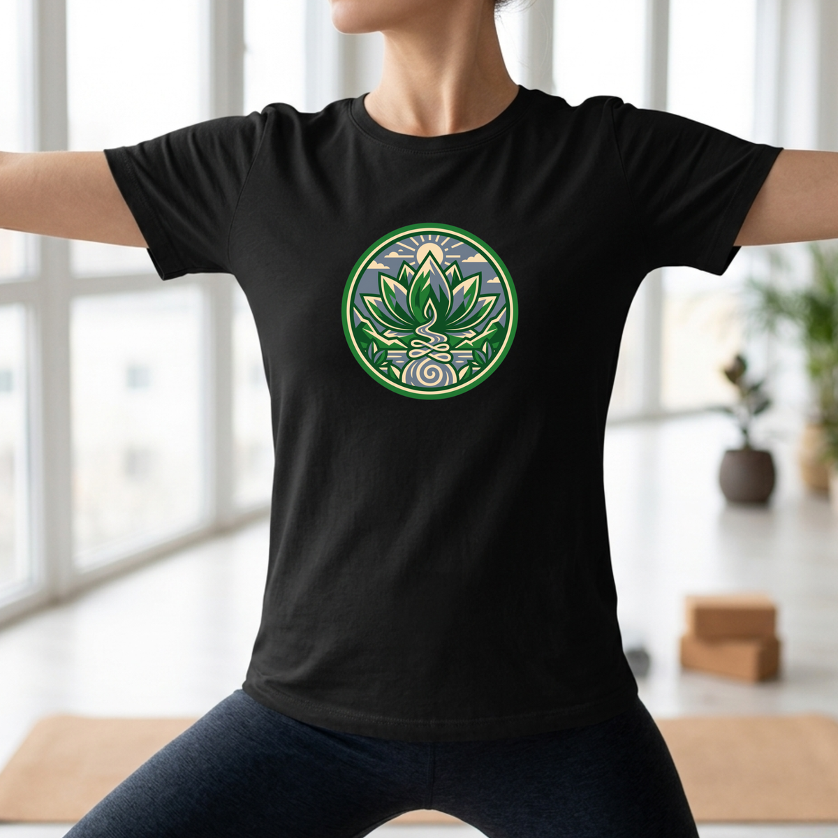 Mountain Lotus Nature T-Shirt