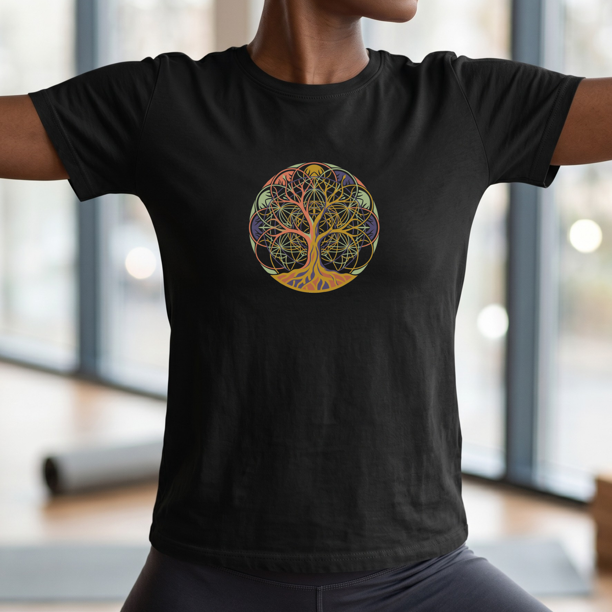 Geometric Tree of Life T-Shirt